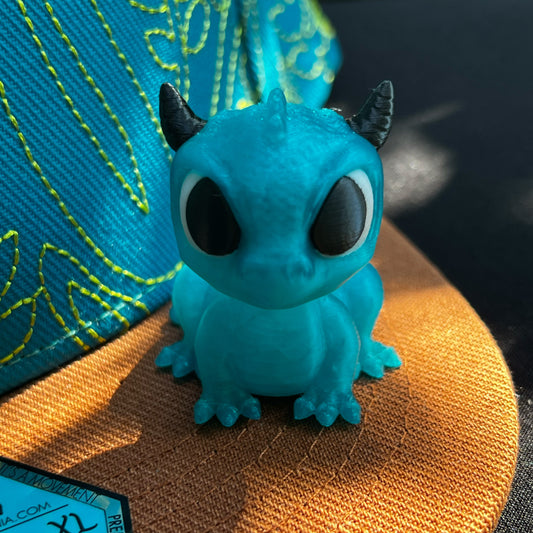 3D Baby Dragon Brim Buddiez