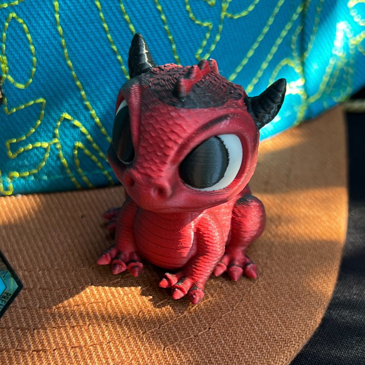 3D Baby Dragon Brim Buddiez