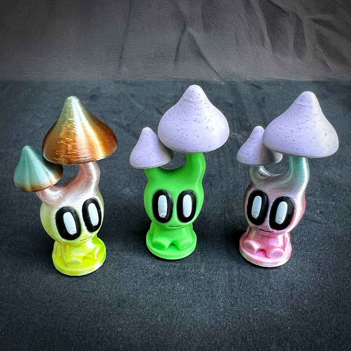 3D Mushroom Buddies - Pinkgill