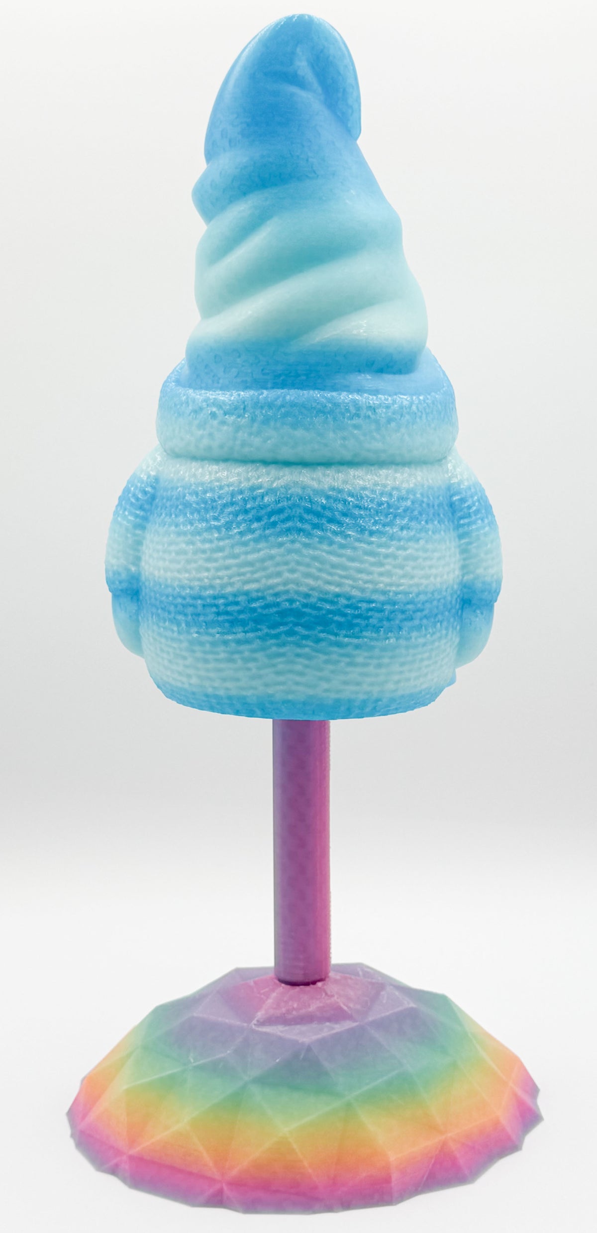 Blue Stripe Gnome Totem