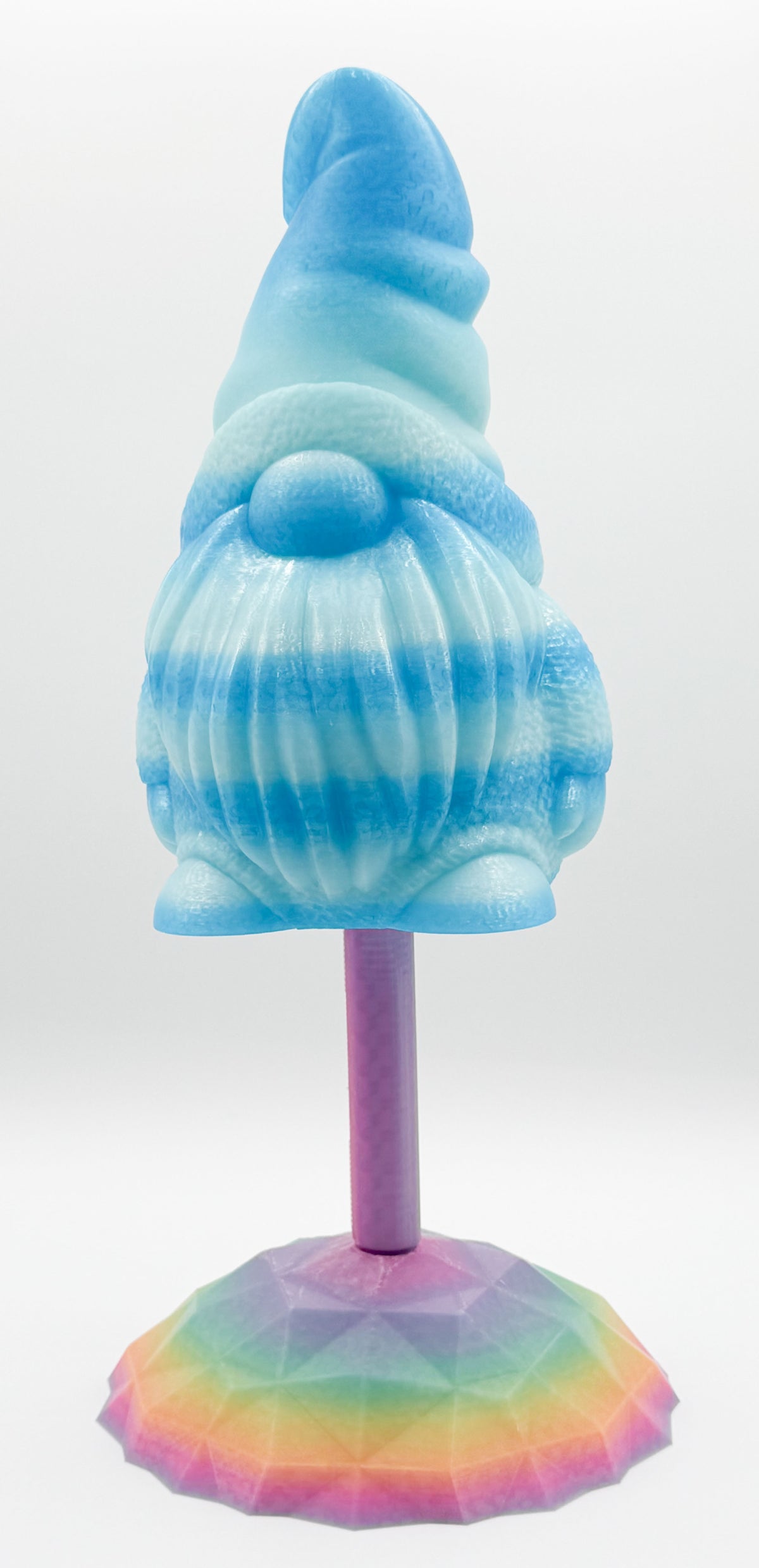 Blue Stripe Gnome Totem