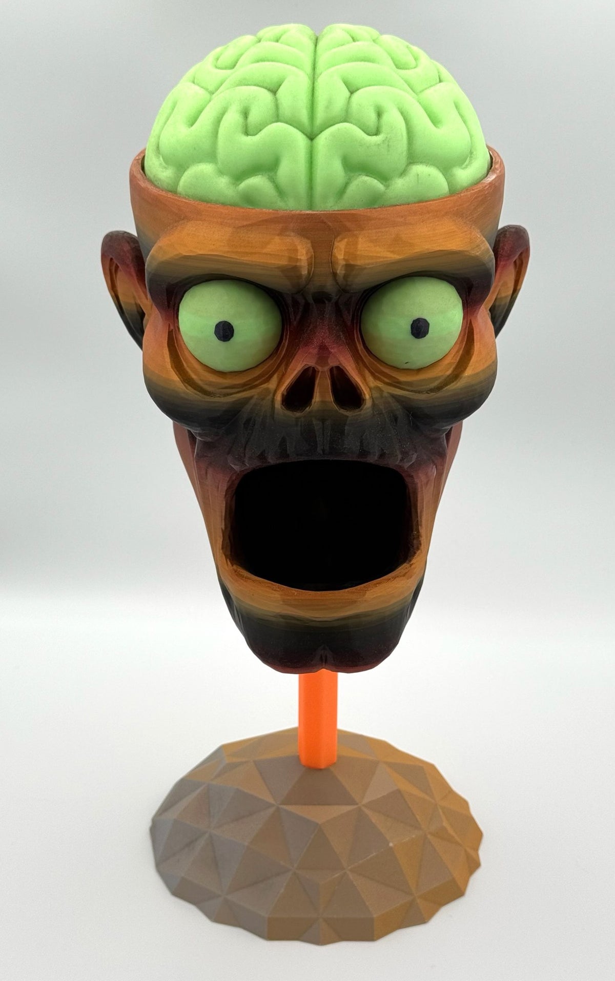 Spookiez Zombie Brainz totem, alternate view